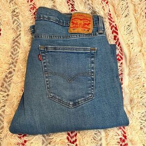 Levi’s 527 Slim BootCut Jeans Size 36x35